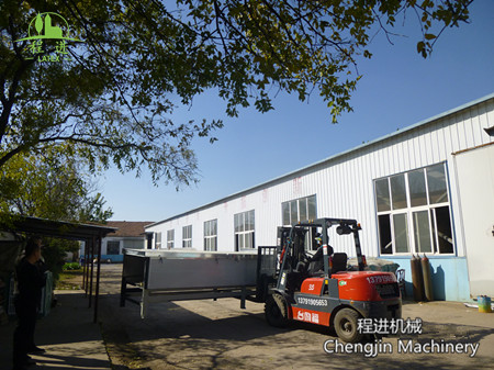 關(guān)于乳膠枕頭生產(chǎn)線輸送鏈條的松緊問題解答