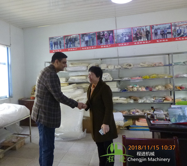 歡迎印度北部客戶訂購機械